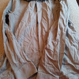 Calvin Klein Gray Pants Lightweight and Wrinkle-Resistant